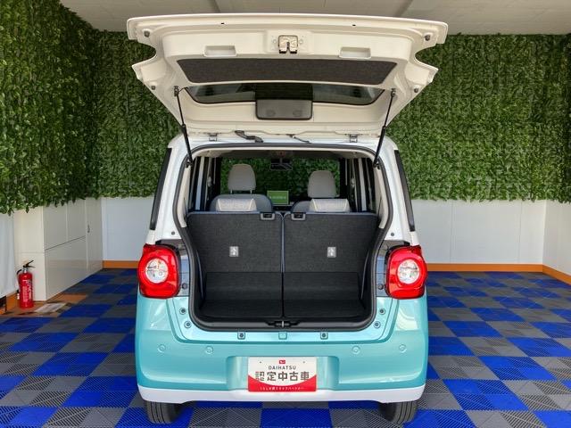 ムーヴキャンバスストライプスＧ両側電動スライドドア・プッシュボタンスタート・ステアリングスイッチ・オートエアコン・キーフリー・コーナーセンサー・ベンチシート・シートヒーター・パワーウィンドウ（佐賀県）の中古車