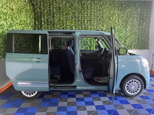 ムーヴキャンバスセオリーＧ両側電動スライドドア・プッシュボタンスタート・ステアリングスイッチ・オートエアコン・キーフリー・コーナーセンサー・ベンチシート・シートヒーター・パワーウィンドウ（佐賀県）の中古車