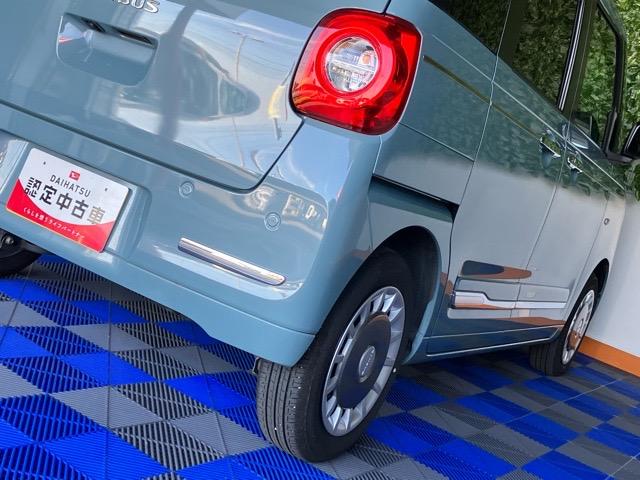 ムーヴキャンバスセオリーＧ両側電動スライドドア・プッシュボタンスタート・ステアリングスイッチ・オートエアコン・キーフリー・コーナーセンサー・ベンチシート・シートヒーター・パワーウィンドウ（佐賀県）の中古車