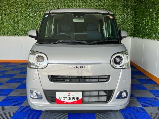 ムーヴキャンバスセオリーG両側電動スライドドア・ディスプレイオーディオ・バックモニター・プッシュボタンスタート・ステアリングスイッチ・オートエアコン・キーフリー・コーナーセンサー・ベンチシート・パワーウィンドウ(佐賀県)の中古車