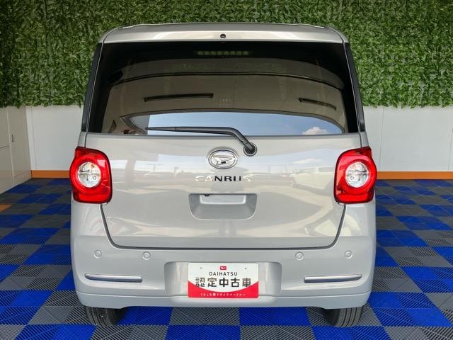 ムーヴキャンバスセオリーG両側電動スライドドア・ディスプレイオーディオ・バックモニター・プッシュボタンスタート・ステアリングスイッチ・オートエアコン・キーフリー・コーナーセンサー・ベンチシート・パワーウィンドウ(佐賀県)の中古車