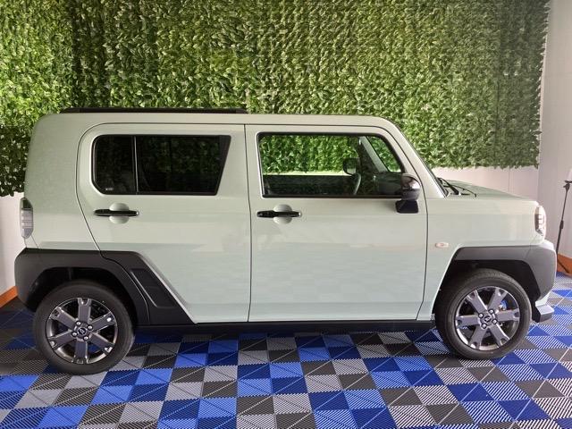 タフトＧ　ダーククロムベンチャーコーナーセンサー・プッシュボタンスタート・ステアリングスイッチ・オートエアコン・キーフリーシステム・アルミホイール・シートヒーター・パワーウィンドウ（佐賀県）の中古車