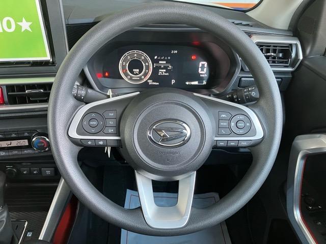 ロッキーGプッシュボタンスタート・ステアリングスイッチ・オートエアコン・キーフリーシステム・コーナーセンサー・アルミホイール・バックカメラ対応・シートヒーター・パワーウィンドウ(佐賀県)の中古車