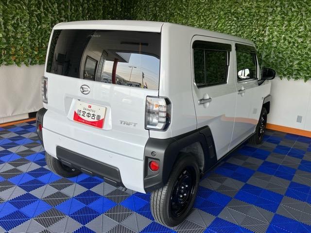 タフトＸコーナーセンサー・プッシュボタンスタート・ステアリングスイッチ・オートエアコン・キーフリー・パワーウィンドウ（佐賀県）の中古車