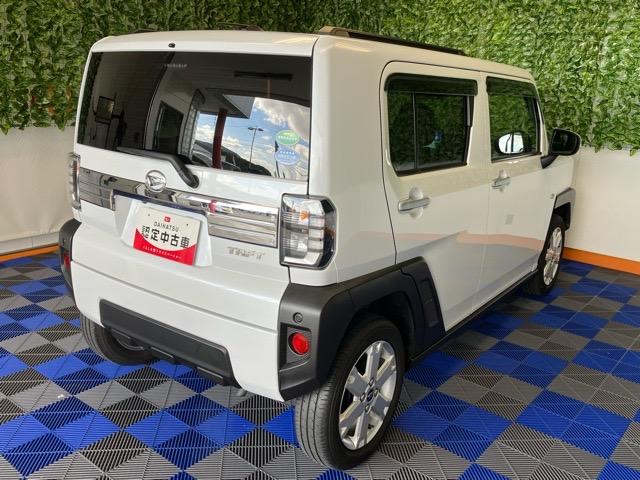 タフトＧドラレコ・パノラマモニター・コーナーセンサー・プッシュボタンスタート・ステアリングスイッチ・オートエアコン・キーフリー・アルミホイール・シートヒーター・パワーウィンドウ（佐賀県）の中古車