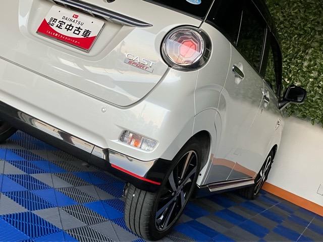 キャストスポーツＳＡIIIアウトレット車・現状渡し・ＥＴＣ・プッシュボタンスタート・ステアリングスイッチ・オートエアコン・オートハイビーム・キーフリー・アルミホイール・ベンチシート・シートヒーター・パワーウィンドウ（佐賀県）の中古車