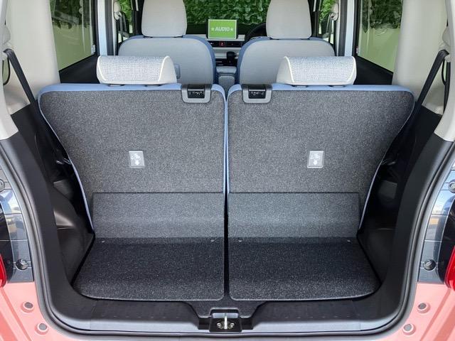 ムーヴキャンバスストライプスG両側電動スライドドア・プッシュボタンスタート・ステアリングスイッチ・オートエアコン・キーフリー・コーナーセンサー・ベンチシート・シートヒーター・パワーウィンドウ(佐賀県)の中古車