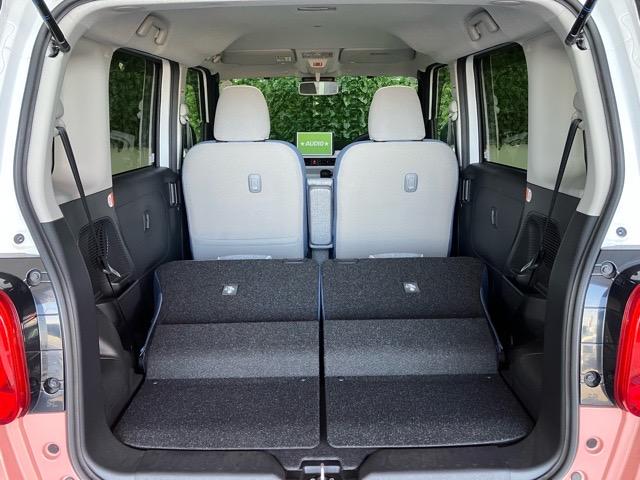 ムーヴキャンバスストライプスG両側電動スライドドア・プッシュボタンスタート・ステアリングスイッチ・オートエアコン・キーフリー・コーナーセンサー・ベンチシート・シートヒーター・パワーウィンドウ(佐賀県)の中古車