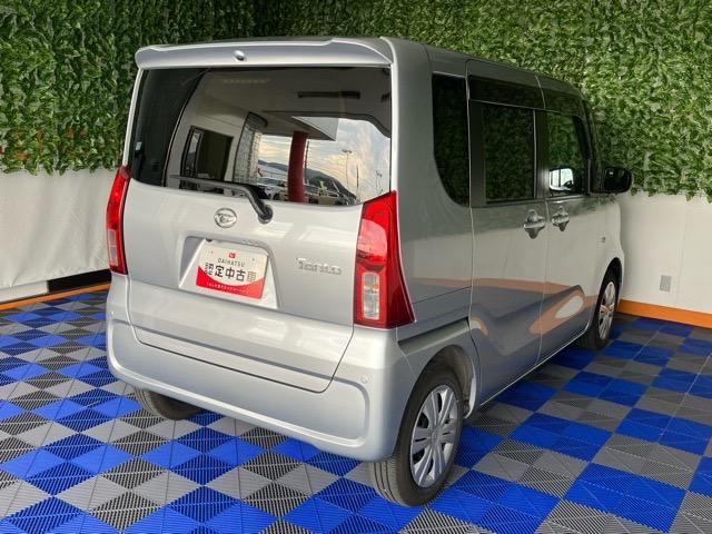 タントXターボ エコアイドル非装着車片側電動スライドドア・プッシュボタンスタート・ステアリングスイッチ・オートエアコン・キーフリーシステム・シートヒーター・バックカメラ対応・パワーウィンドウ(佐賀県)の中古車