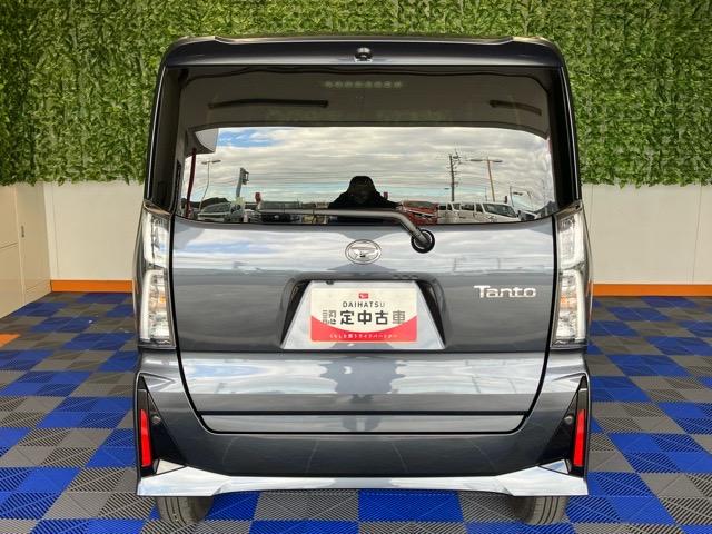 タントカスタムＸ両側電動スライドドア・プッシュボタンスタート・ステアリングスイッチ・オートエアコン・キーフリーシステム・シートヒーター・全周囲カメラ対応・アルミホイール・パワーウィンドウ（佐賀県）の中古車