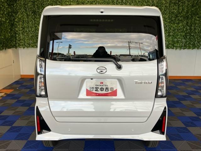 タントカスタムＸ両側電動スライドドア・ナビ・パノラマモニター・プッシュボタンスタート・ステアリングスイッチ・オートエアコン・キーフリーシステム・シートヒーター・アルミホイール・パワーウィンドウ（佐賀県）の中古車