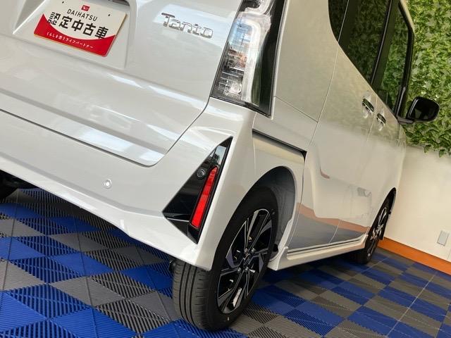 タントカスタムＸ両側電動スライドドア・ナビ・パノラマモニター・プッシュボタンスタート・ステアリングスイッチ・オートエアコン・キーフリーシステム・シートヒーター・アルミホイール・パワーウィンドウ（佐賀県）の中古車