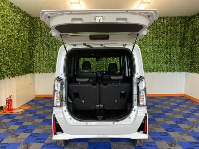 タントカスタムＸ両側電動スライドドア・ナビ・パノラマモニター・プッシュボタンスタート・ステアリングスイッチ・オートエアコン・キーフリーシステム・シートヒーター・アルミホイール・パワーウィンドウ（佐賀県）の中古車