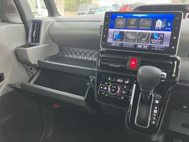 タントカスタムＸセレクション両側電動スライドドア・ナビ・ＥＴＣ・ドラレコ・プッシュボタンスタート・ステアリングスイッチ・オートエアコン・キーフリーシステム・シートヒーター・アルミホイール・パワーウィンドウ（佐賀県）の中古車