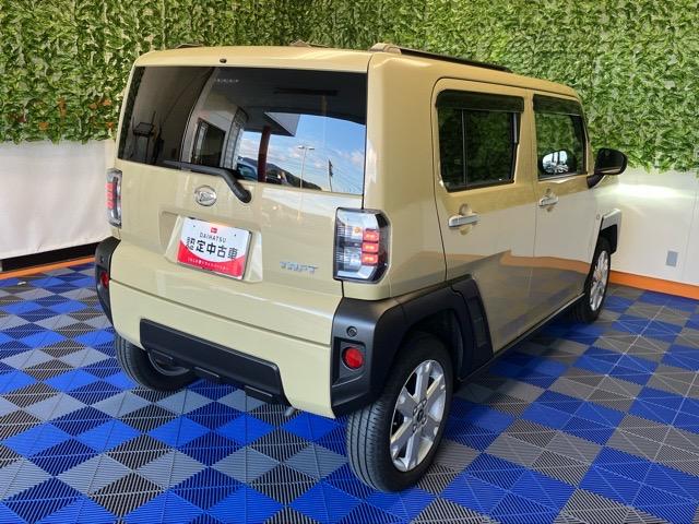 タフトＧコーナーセンサー・プッシュボタンスタート・ステアリングスイッチ・オートエアコン・キーフリーシステム・アルミホイール・シートヒーター・パワーウィンドウ（佐賀県）の中古車