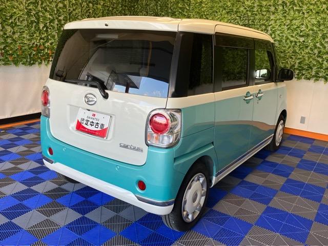 ムーヴキャンバスＧメイクアップリミテッド　ＳＡIII両側電動スライドドア・ＥＴＣ・パノラマモニター・ドラレコ・プッシュボタンスタート・ステアリングスイッチ・オートエアコン・キーフリー・ベンチシート・パワーウィンドウ（佐賀県）の中古車