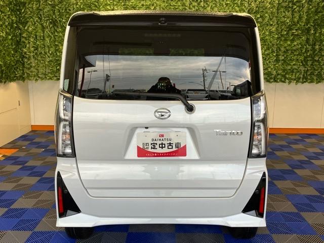 タントカスタムＲＳ　エコアイドル非装着車両側電動スライドドア・ディスプレイオーディオ・バックモニター・プッシュボタンスタート・ステアリングスイッチ・オートエアコン・キーフリーシステム・シートヒーター・アルミホイール・パワーウィンドウ（佐賀県）の中古車