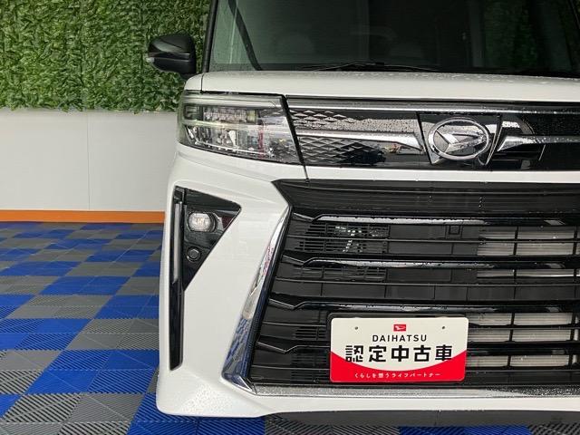 タントカスタムＲＳ　エコアイドル非装着車両側電動スライドドア・ディスプレイオーディオ・バックモニター・プッシュボタンスタート・ステアリングスイッチ・オートエアコン・キーフリーシステム・シートヒーター・アルミホイール・パワーウィンドウ（佐賀県）の中古車