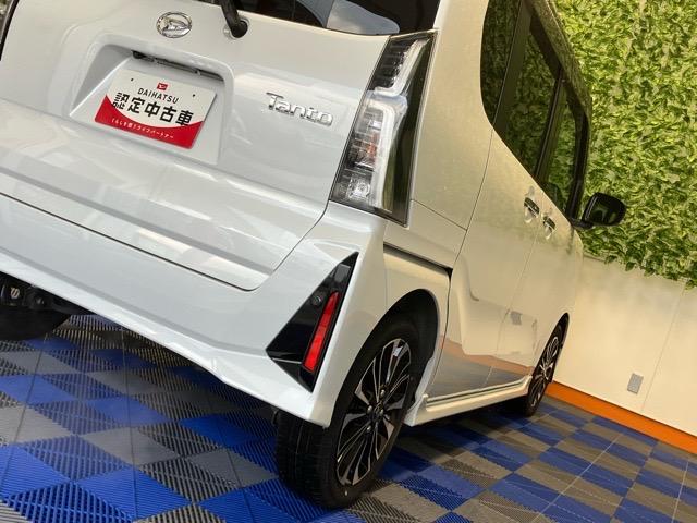タントカスタムＲＳ　エコアイドル非装着車両側電動スライドドア・ディスプレイオーディオ・バックモニター・プッシュボタンスタート・ステアリングスイッチ・オートエアコン・キーフリーシステム・シートヒーター・アルミホイール・パワーウィンドウ（佐賀県）の中古車