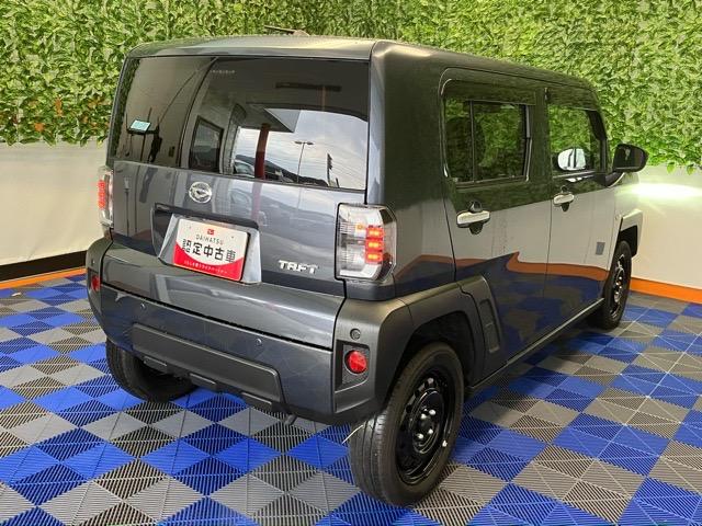 タフトＸコーナーセンサー・プッシュボタンスタート・ステアリングスイッチ・オートエアコン・キーフリーシステム・パワーウィンドウ（佐賀県）の中古車