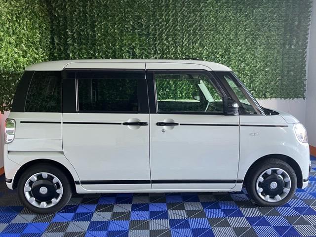 ムーヴキャンバスＧブラックアクセントＶＳ　ＳＡIII両側電動スライドドア・ドラレコ・ＥＴＣ・パノラマモニター・プッシュボタンスタート・ステアリングスイッチ・オートエアコン・キーフリー・ベンチシート・運転席シートヒーター・パワーウィンドウ（佐賀県）の中古車