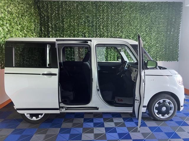 ムーヴキャンバスＧブラックアクセントＶＳ　ＳＡIII両側電動スライドドア・ドラレコ・ＥＴＣ・パノラマモニター・プッシュボタンスタート・ステアリングスイッチ・オートエアコン・キーフリー・ベンチシート・運転席シートヒーター・パワーウィンドウ（佐賀県）の中古車