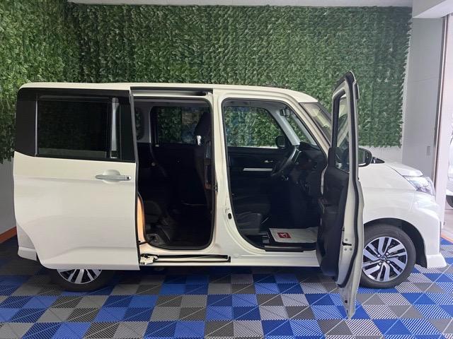 トールカスタムＧ両側電動スライドドア・プッシュボタンスタート・ステアリングスイッチ・オートエアコン・キーフリー・コーナーセンサー・ウォークスルー・アルミホイール・パワーウィンドウ（佐賀県）の中古車