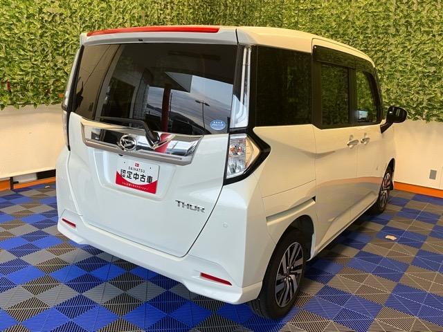 トールカスタムＧ両側電動スライドドア・プッシュボタンスタート・ステアリングスイッチ・オートエアコン・キーフリー・コーナーセンサー・ウォークスルー・アルミホイール・パワーウィンドウ（佐賀県）の中古車