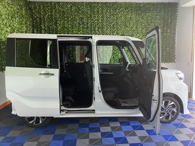 タントカスタムＸ両側電動スライドドア・プッシュボタンスタート・ステアリングスイッチ・オートエアコン・キーフリーシステム・シートヒーター・全周囲カメラ対応・アルミホイール・パワーウィンドウ（佐賀県）の中古車