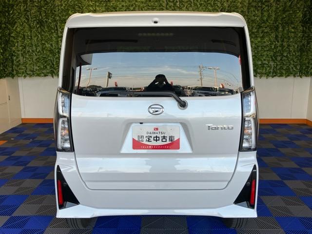 タントカスタムＸ両側電動スライドドア・プッシュボタンスタート・ステアリングスイッチ・オートエアコン・キーフリーシステム・シートヒーター・全周囲カメラ対応・アルミホイール・パワーウィンドウ（佐賀県）の中古車