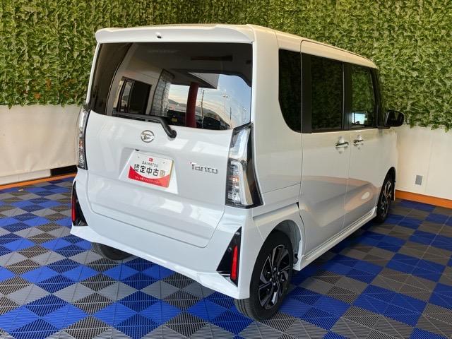 タントカスタムＸ両側電動スライドドア・プッシュボタンスタート・ステアリングスイッチ・オートエアコン・キーフリーシステム・シートヒーター・全周囲カメラ対応・アルミホイール・パワーウィンドウ（佐賀県）の中古車