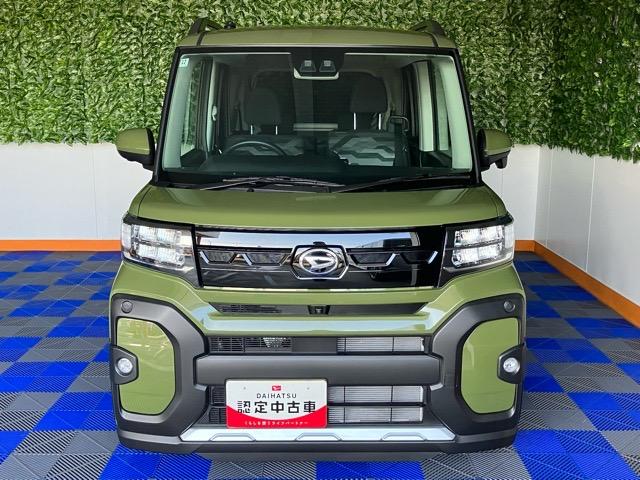 タントファンクロス両側電動スライドドア・プッシュボタンスタート・ステアリングスイッチ・オートエアコン・キーフリーシステム・シートヒーター・全周囲カメラ対応・アルミホイール・パワーウィンドウ（佐賀県）の中古車