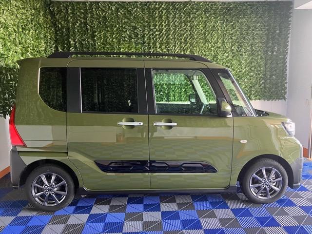 タントファンクロス両側電動スライドドア・プッシュボタンスタート・ステアリングスイッチ・オートエアコン・キーフリーシステム・シートヒーター・全周囲カメラ対応・アルミホイール・パワーウィンドウ（佐賀県）の中古車