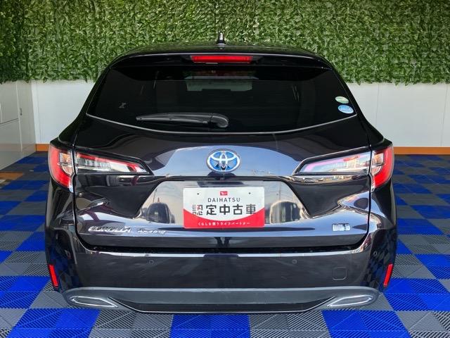 カローラツーリングハイブリッド ダブルバイビーETC・ドラレコ・バックモニター・プッシュボタンスタート・ステアリングスイッチ・オートエアコン・キーフリー・アルミホイール・パワーウィンドウ(佐賀県)の中古車