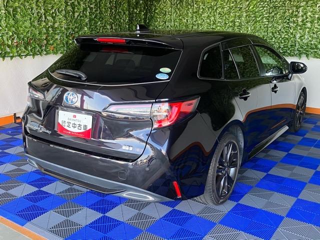 カローラツーリングハイブリッド ダブルバイビーETC・ドラレコ・バックモニター・プッシュボタンスタート・ステアリングスイッチ・オートエアコン・キーフリー・アルミホイール・パワーウィンドウ(佐賀県)の中古車