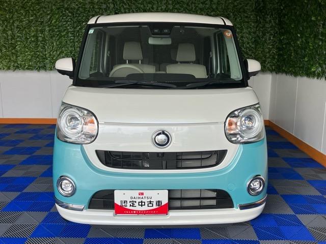 ムーヴキャンバスＧメイクアップリミテッド　ＳＡIII両側電動スライドドア・ドラレコ・ＥＴＣ・パノラマモニター・プッシュボタンスタート・ステアリングスイッチ・オートエアコン・キーフリー・ベンチシート・パワーウィンドウ（佐賀県）の中古車