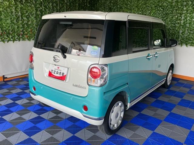 ムーヴキャンバスＧメイクアップリミテッド　ＳＡIII両側電動スライドドア・ドラレコ・ＥＴＣ・パノラマモニター・プッシュボタンスタート・ステアリングスイッチ・オートエアコン・キーフリー・ベンチシート・パワーウィンドウ（佐賀県）の中古車