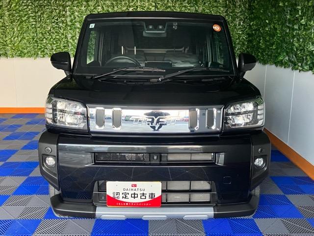 タフトG クロムベンチャーETC・ドラレコ・パノラマモニター・コーナーセンサー・プッシュボタンスタート・ステアリングスイッチ・オートエアコン・キーフリー・アルミホイール・シートヒーター・パワーウィンドウ(佐賀県)の中古車