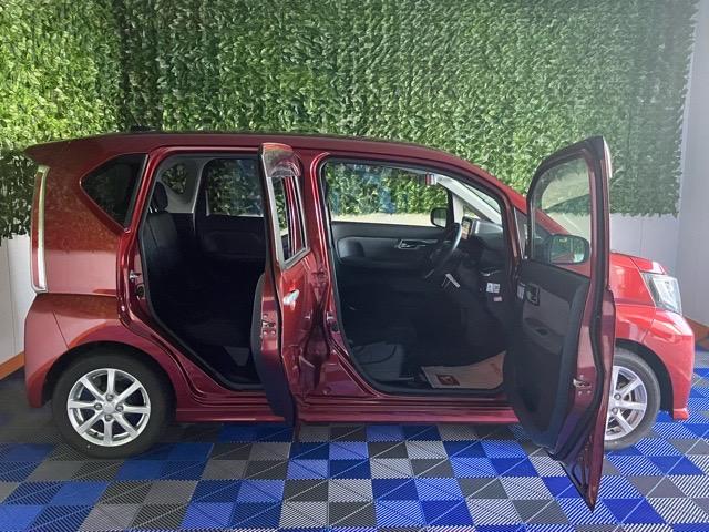 ムーヴカスタム　Ｘ　ＳＡバックモニター・プッシュボタンスタート・ステアリングスイッチ・オートエアコン・キーフリーシステム・アルミホイール・パワーウィンドウ（佐賀県）の中古車