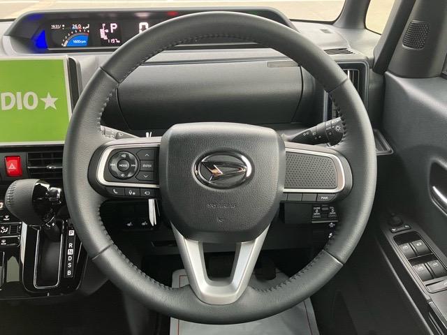 タントカスタムＲＳ両側電動スライドドア・プッシュボタンスタート・ステアリングスイッチ・オートエアコン・キーフリーシステム・シートヒーター・全周囲カメラ対応・パワーウィンドウ（佐賀県）の中古車