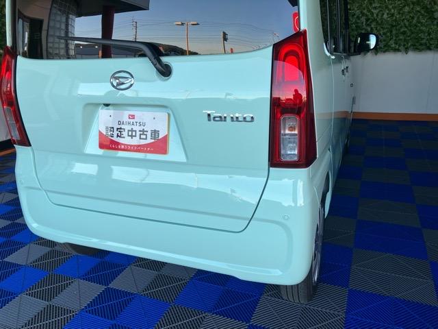 タントＸ片側スライドドア・プッシュボタンスタート・オートエアコン・キーフリーシステム・コーナーセンサー・シートヒーター・パワーウィンドウ（佐賀県）の中古車