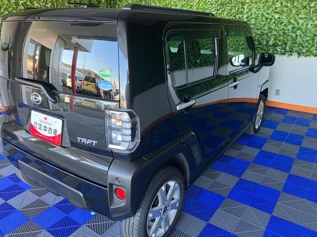 タフトＧドラレコ・パノラマモニター・コーナーセンサー・プッシュボタンスタート・ステアリングスイッチ・オートエアコン・キーフリー・アルミホイール・シートヒーター・パワーウィンドウ（佐賀県）の中古車