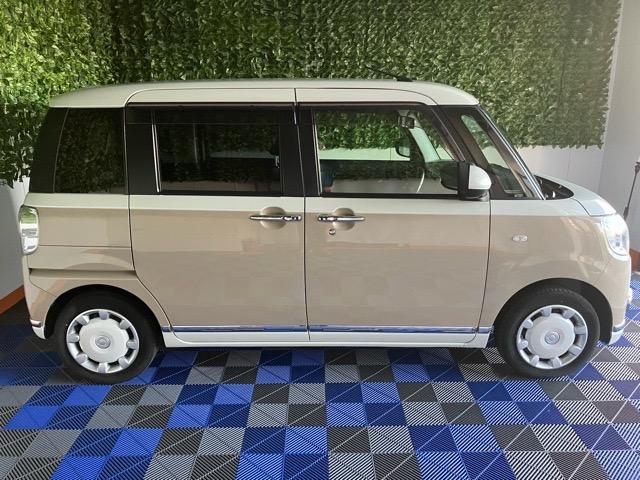 ムーヴキャンバスＧブラックインテリアリミテッド　ＳＡIII両側電動スライドドア・ドラレコ・パノラマモニター・プッシュボタンスタート・ステアリングスイッチ・オートエアコン・オートハイビーム・キーフリーシステム・ベンチシート・パワーウィンドウ（佐賀県）の中古車