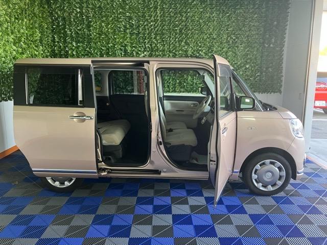 ムーヴキャンバスXリミテッドメイクアップ SAIIアウトレット車・現状渡し・両側電動スライドドア・ETC・プッシュボタンスタート・ステアリングスイッチ・オートエアコン・キーフリーシステム・ベンチシート・パワーウィンドウ(佐賀県)の中古車