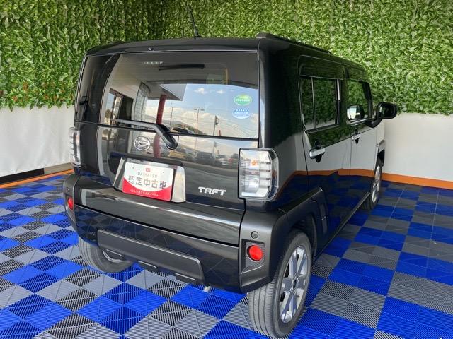 タフトＧドラレコ・コーナーセンサー・プッシュボタンスタート・ステアリングスイッチ・オートエアコン・キーフリー・アルミホイール・パワーウィンドウ（佐賀県）の中古車