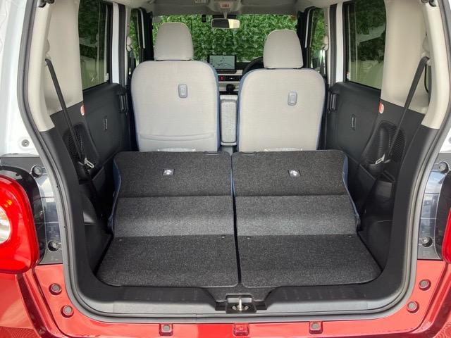 ムーヴキャンバスストライプスＧターボ両側電動スライドドア・ドラレコ・ディスプレイオーディオ・Ｂｌｕｅｔｏｏｔｈ・パノラマモニター・プッシュスタート・ステアリングスイッチ・キーフリー・コーナーセンサー・シートヒーター・パワーウィンドウ（佐賀県）の中古車