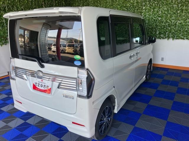 タントカスタムX トップエディションリミテッドSAIII両側電動スライドドア・ドラレコ・パノラマモニター・プッシュボタンスタート・ステアリングスイッチ・オートエアコン・キーフリー・運転席シートヒーター・アルミホイール・パワーウィンドウ(佐賀県)の中古車