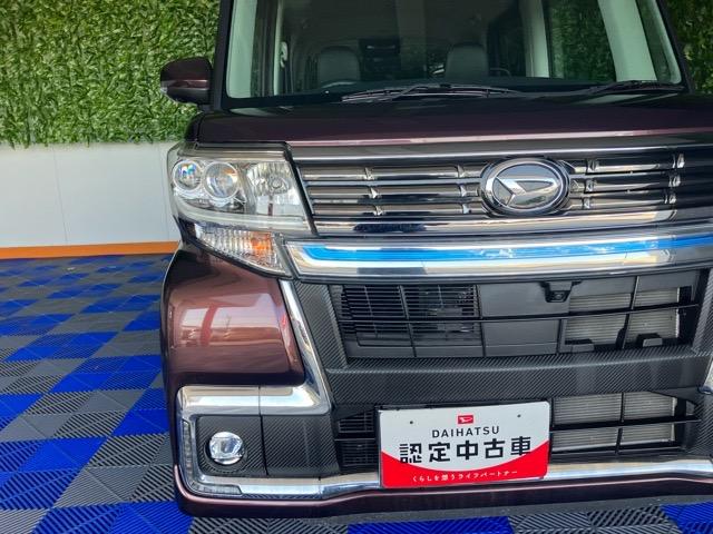 タントカスタムX トップエディションVS SAIII両側電動スライドドア・ETC・ドラレコ・パノラマモニター・プッシュボタンスタート・ステアリングスイッチ・オートエアコン・キーフリー・運転席シートヒーター・アルミホイール・パワーウィンドウ(佐賀県)の中古車