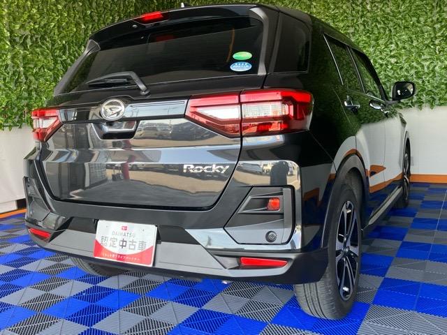 ロッキーＧアウトレット車・外装現状・ドラレコ・パノラマモニター・プッシュボタンスタート・ステアリングスイッチ・オートエアコン・キーフリー・シートヒーター・アルミホイール・パワーウィンドウ（佐賀県）の中古車