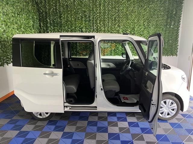 タントＸ片側電動スライドドア・コーナーセンサー・プッシュボタンスタート・ステアリングスイッチ・オートエアコン・キーフリー・ベンチシート・シートヒーター・パワーウィンドウ（佐賀県）の中古車